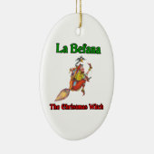 La Befana de kerstheks... Keramisch Ornament (Rechts)
