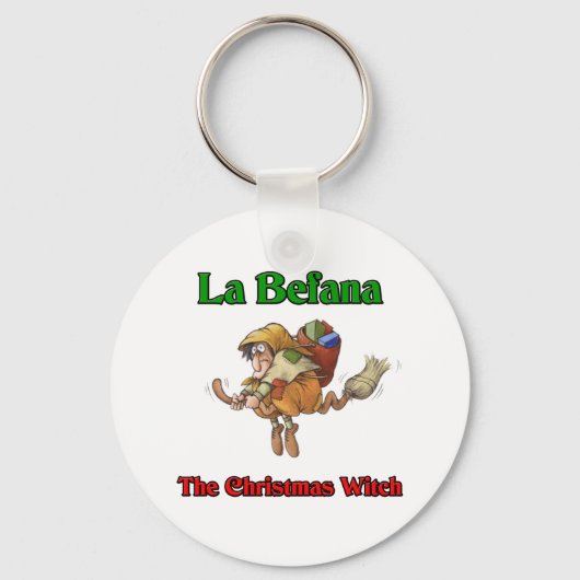 La Befana de kerstheks... Sleutelhanger (Voorkant)