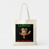 La Befana Feast of the Epiphany Raglan Baseball Te Tote Bag (Achterkant)