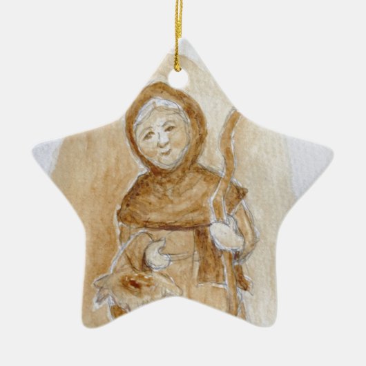 La Befana Keramisch Ornament (Voorkant)