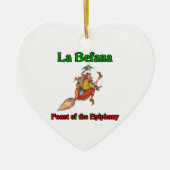 La Befana (kerstheks) Feast of the Epiphany Keramisch Ornament (Voorkant)