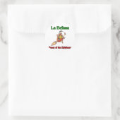 La Befana (kerstheks) Feast of the Epiphany Ronde Sticker (Tas)