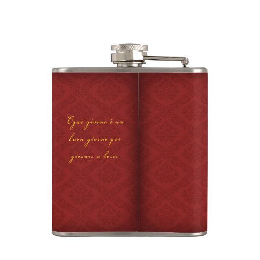 la Bella Bocce Flask Heupfles (Achterkant)