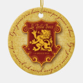 la Bella Bocce-versiering Keramisch Ornament (Voorkant)