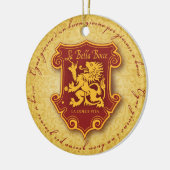 la Bella Bocce-versiering Keramisch Ornament (Links)