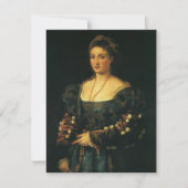 La Bella, Duchess of Urbino door Titiaan (Voorkant)