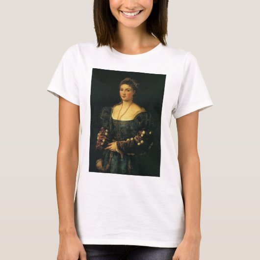 La Bella, Duchess of Urbino door Titiaan T-shirt (Voorkant)