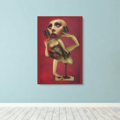 La bella figura canvas afdruk (Insitu (Houten vloer))
