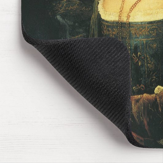 La Bella, Hertogin van Urbino door Titiaan Muismat (Hoek)