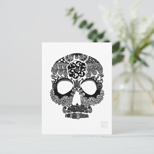 La Bella Muerte Briefkaart (Staand voorkant)