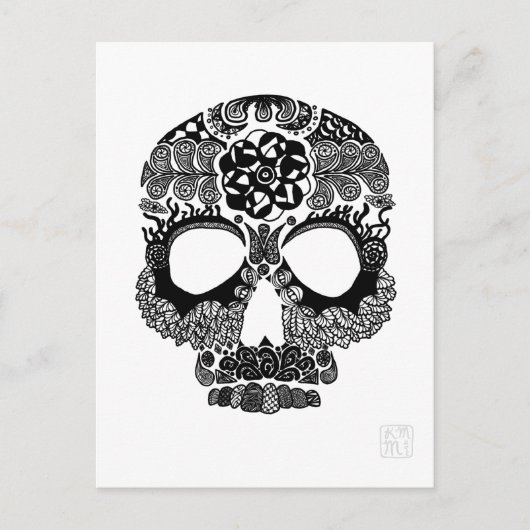 La Bella Muerte Briefkaart (Voorkant)