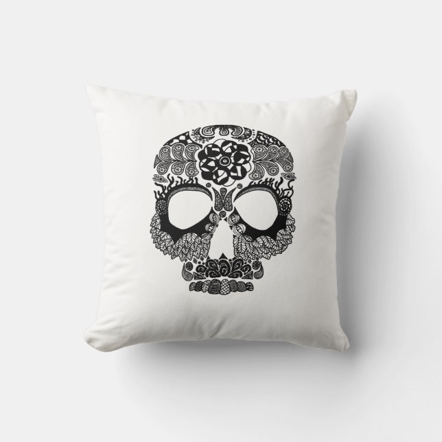 La Bella Muerte Worpkussen Kussen (Voorkant)