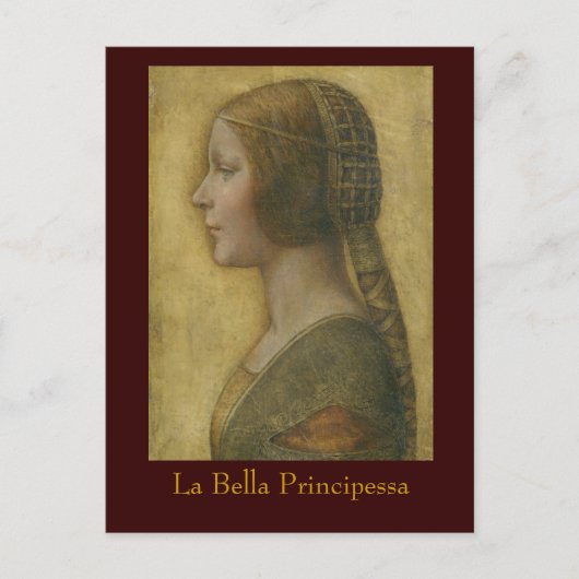 La Bella Principessa Briefkaart (Voorkant)