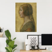 La Bella Principessa Canvas Print (Thuiskantoor)