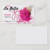 La Bella Salon/Makeup Artist Visitekaartje (Voorkant / Achterkant)