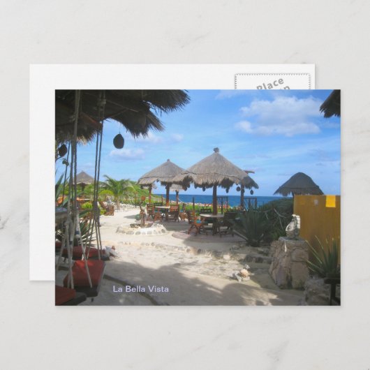 La Bella Vista Briefkaart (Voorkant / Achterkant)