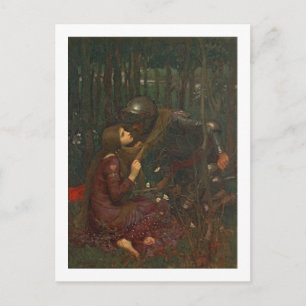 La Belle Dame Sans Merci, 1893 (olie op doek) Briefkaart