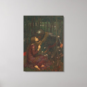 La Belle Dame Sans Merci, 1893 (olie op doek) Canvas Afdruk