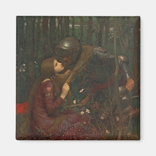 La Belle Dame Sans Merci, 1893 (olie op doek) Magneet (Voorkant)