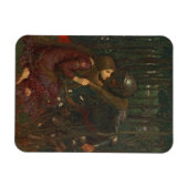 La Belle Dame Sans Merci, 1893 (olie op doek) Magneet (Horizontaal)