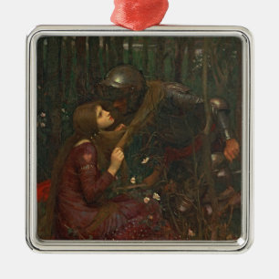 La Belle Dame Sans Merci, 1893 (olie op doek) Metalen Ornament