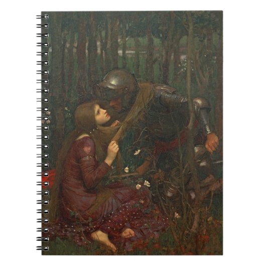 La Belle Dame Sans Merci, 1893 (olie op doek) Notitieboek (Voorkant)