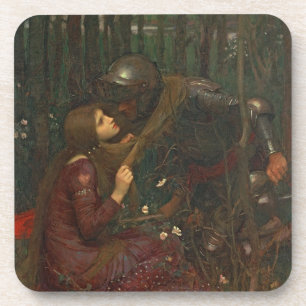La Belle Dame Sans Merci, 1893 (olie op doek) Onderzetter