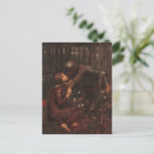 La Belle Dame Sans Merci Briefkaart (Staand voorkant)