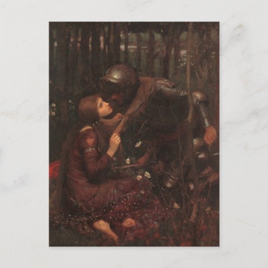 La Belle Dame Sans Merci Briefkaart (Voorkant)