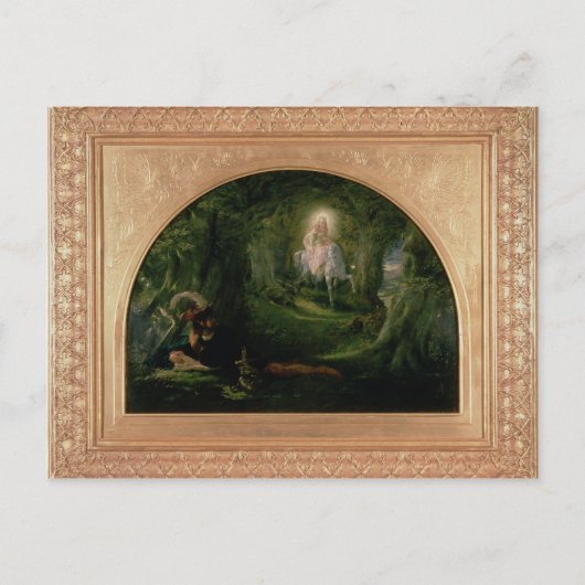 La Belle Dame Sans Merci Briefkaart (Voorkant)