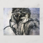 La Belle Dame sans Merci Briefkaart (Voorkant)