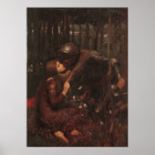La Belle Dame Sans Merci Canvas Print (Voorkant)