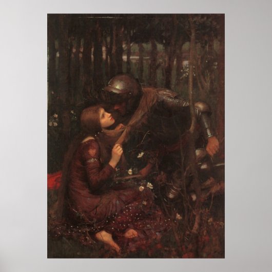La Belle Dame Sans Merci Canvas Print (Voorkant)