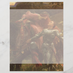 La Belle Dame sans Merci door Sir Frank Dicksee