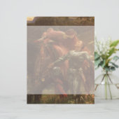 La Belle Dame sans Merci door Sir Frank Dicksee (Staand voorkant)