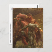 La Belle Dame sans Merci door Sir Frank Dicksee Briefkaart (Voorkant / Achterkant)