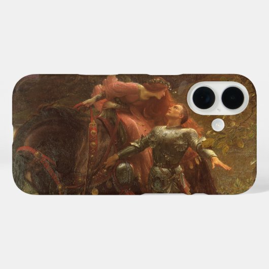 La Belle Dame sans Merci door Sir Frank Dicksee Case-Mate iPhone Case (Achterkant (horizontaal))