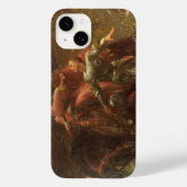La Belle Dame sans Merci door Sir Frank Dicksee Case-Mate iPhone Case (Achterkant)