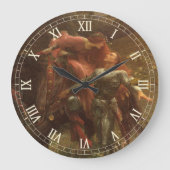 La Belle Dame sans Merci door Sir Frank Dicksee Grote Klok (Voorkant)