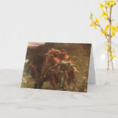 La Belle Dame sans Merci door Sir Frank Dicksee Kaart (Gele Bloem)