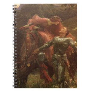 La Belle Dame sans Merci door Sir Frank Dicksee Notitieboek