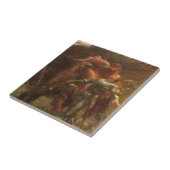 La Belle Dame sans Merci door Sir Frank Dicksee Tegeltje (Zijkant)