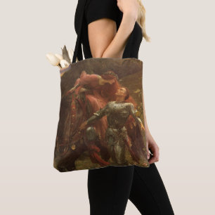 La Belle Dame sans Merci door Sir Frank Dicksee Tote Bag