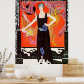 La Belle Dame Sans Merci - G Barbier Poster (Keuken)