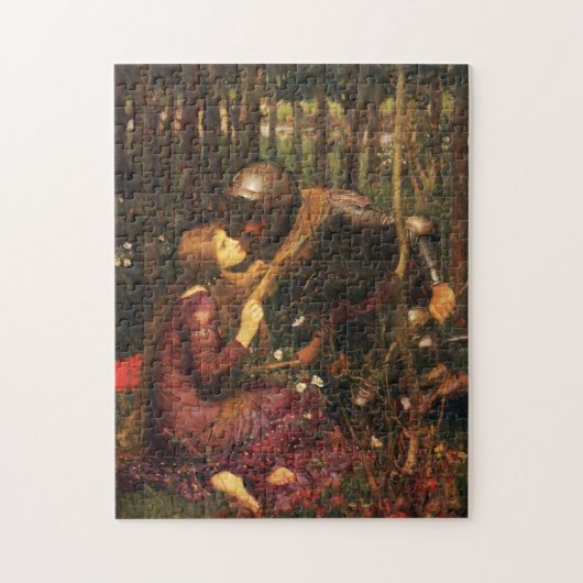 La Belle Dame sans Merci - John William Waterhouse Legpuzzel (Verticaal)