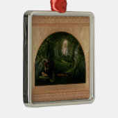 La Belle Dame Sans Merci Metalen Ornament (Rechts)