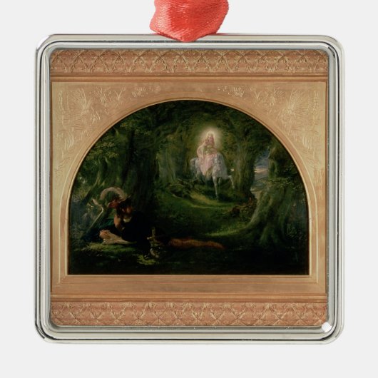 La Belle Dame Sans Merci Metalen Ornament (Voorkant)