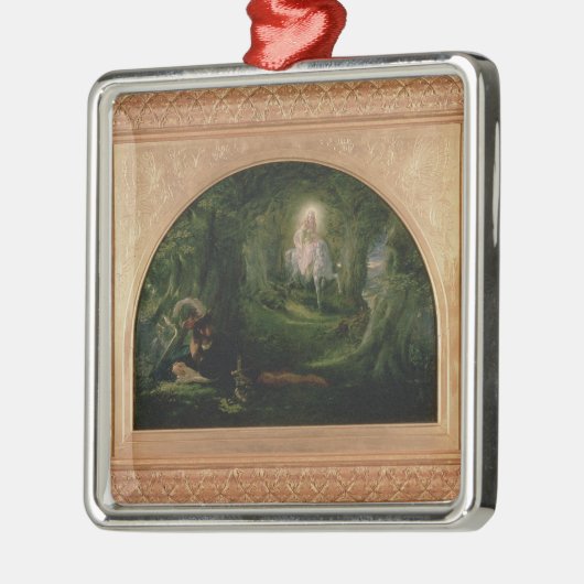 La Belle Dame Sans Merci Metalen Ornament (Links)