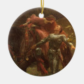 La Belle Dame sans Merci Save the Date Keramisch Ornament (Voorkant)