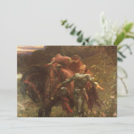 La Belle Dame sans Merci van Frank Dicksee Wedding Kaart